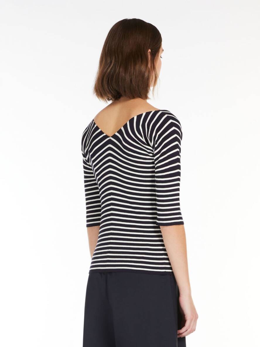 V Neck Sweater Oceano
