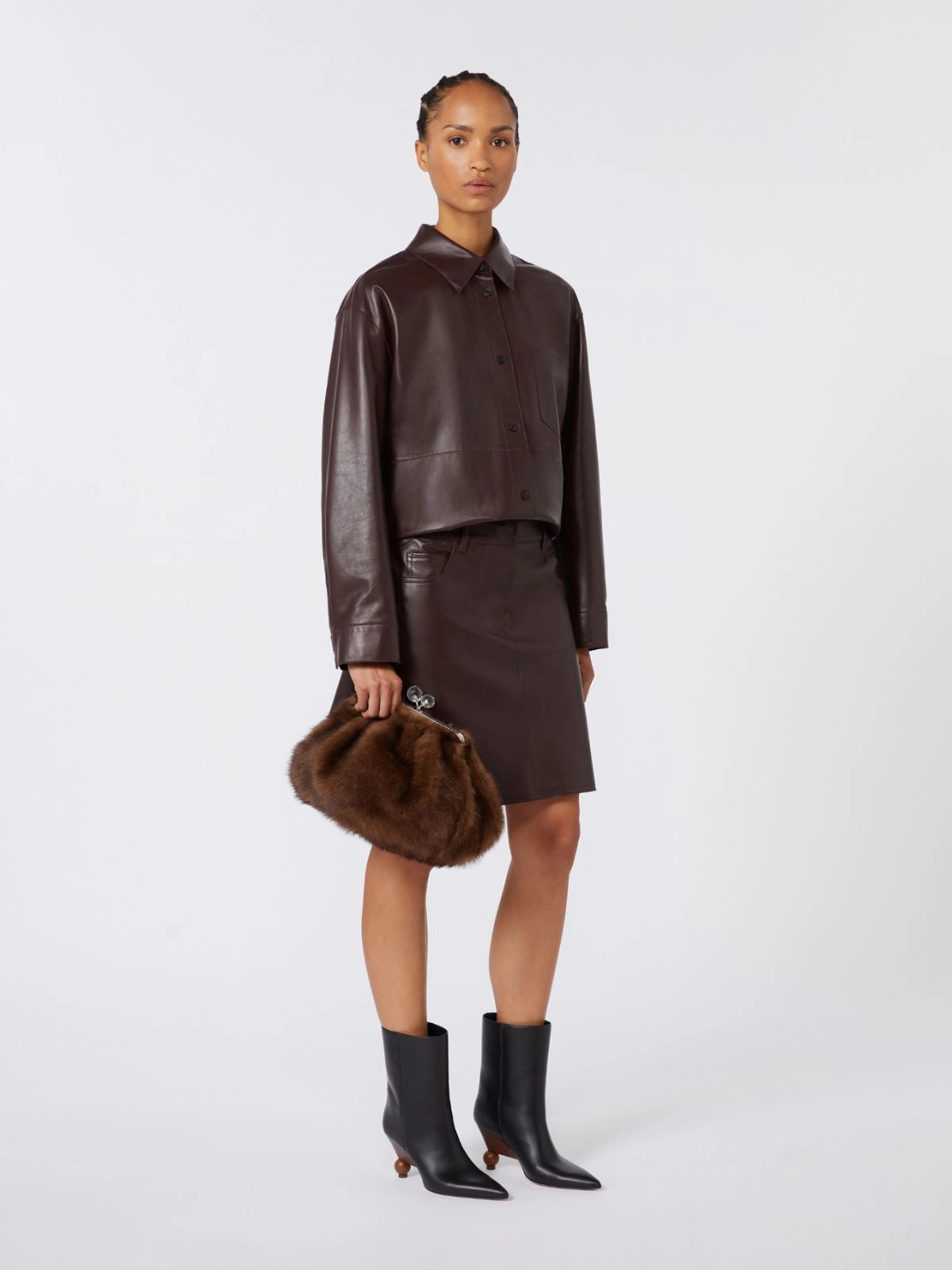 Ortensia Medium Sheepskin Pasticcino Bag