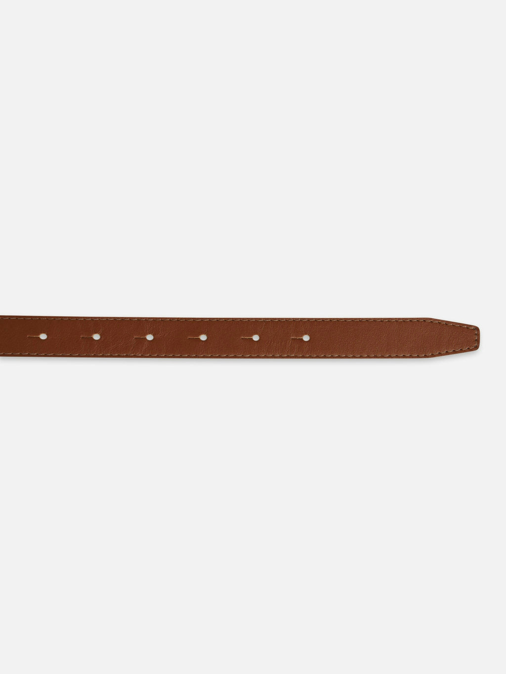 The Sculptural Belt - Cognac