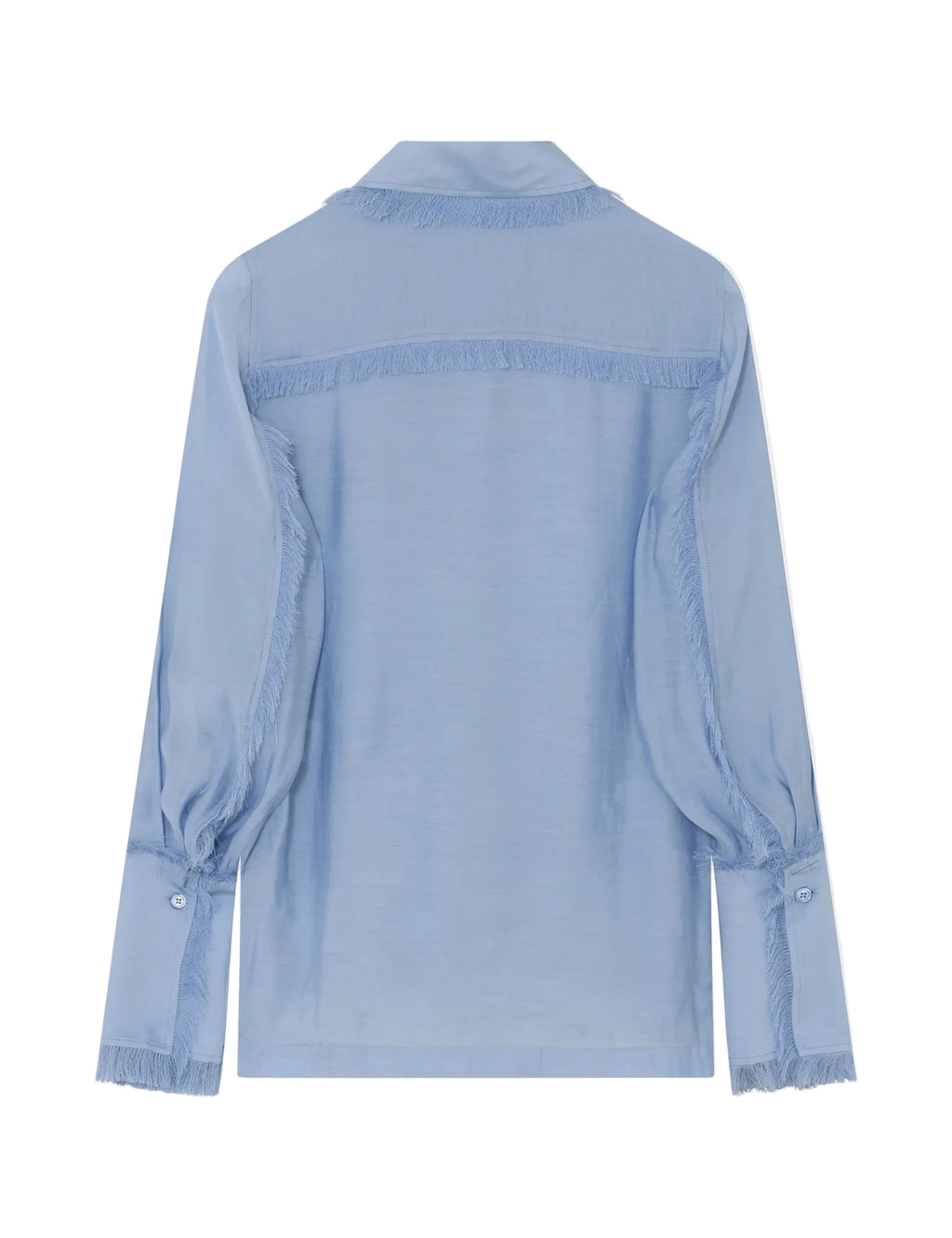 Light blue shirt on a white background