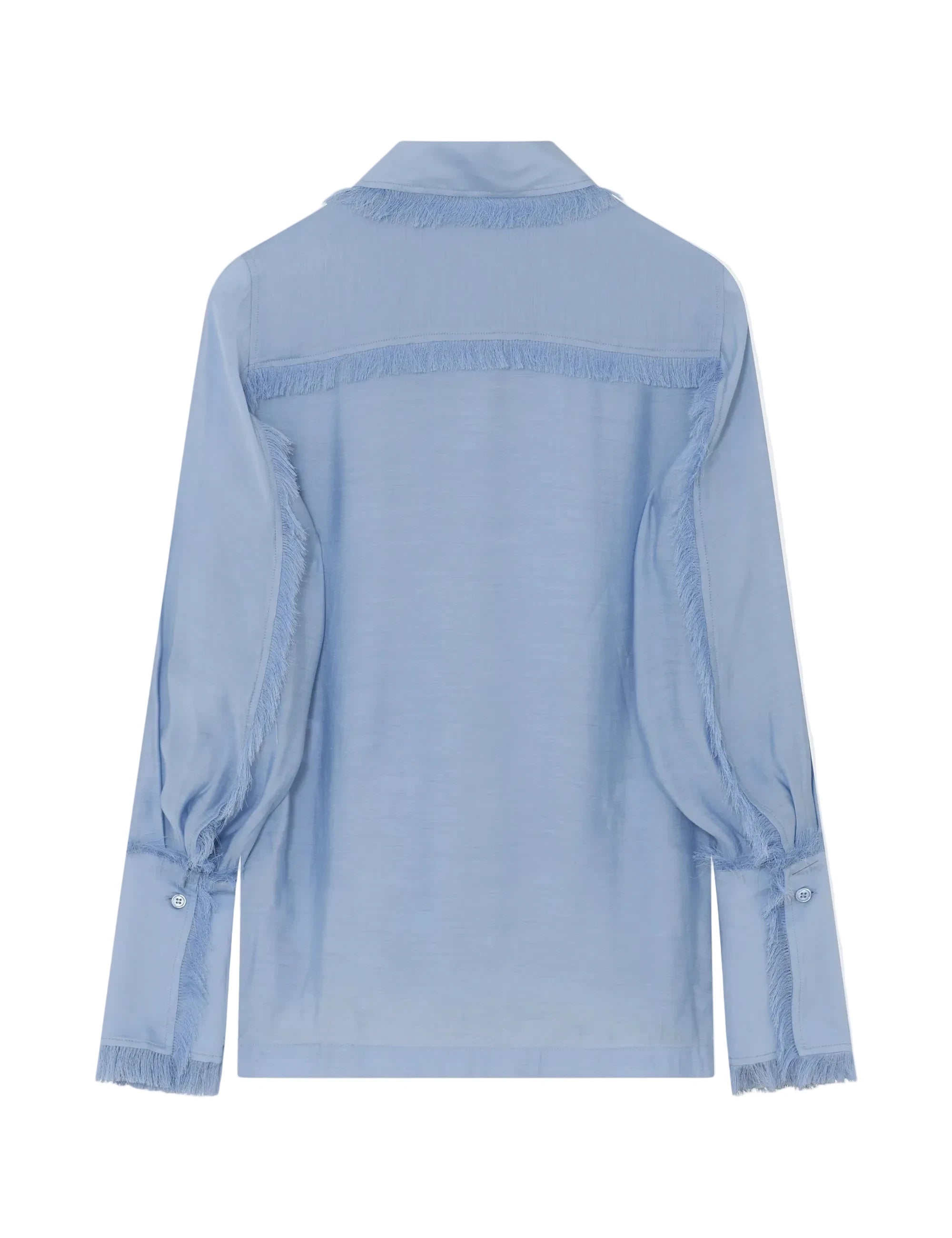 Light blue shirt on a white background