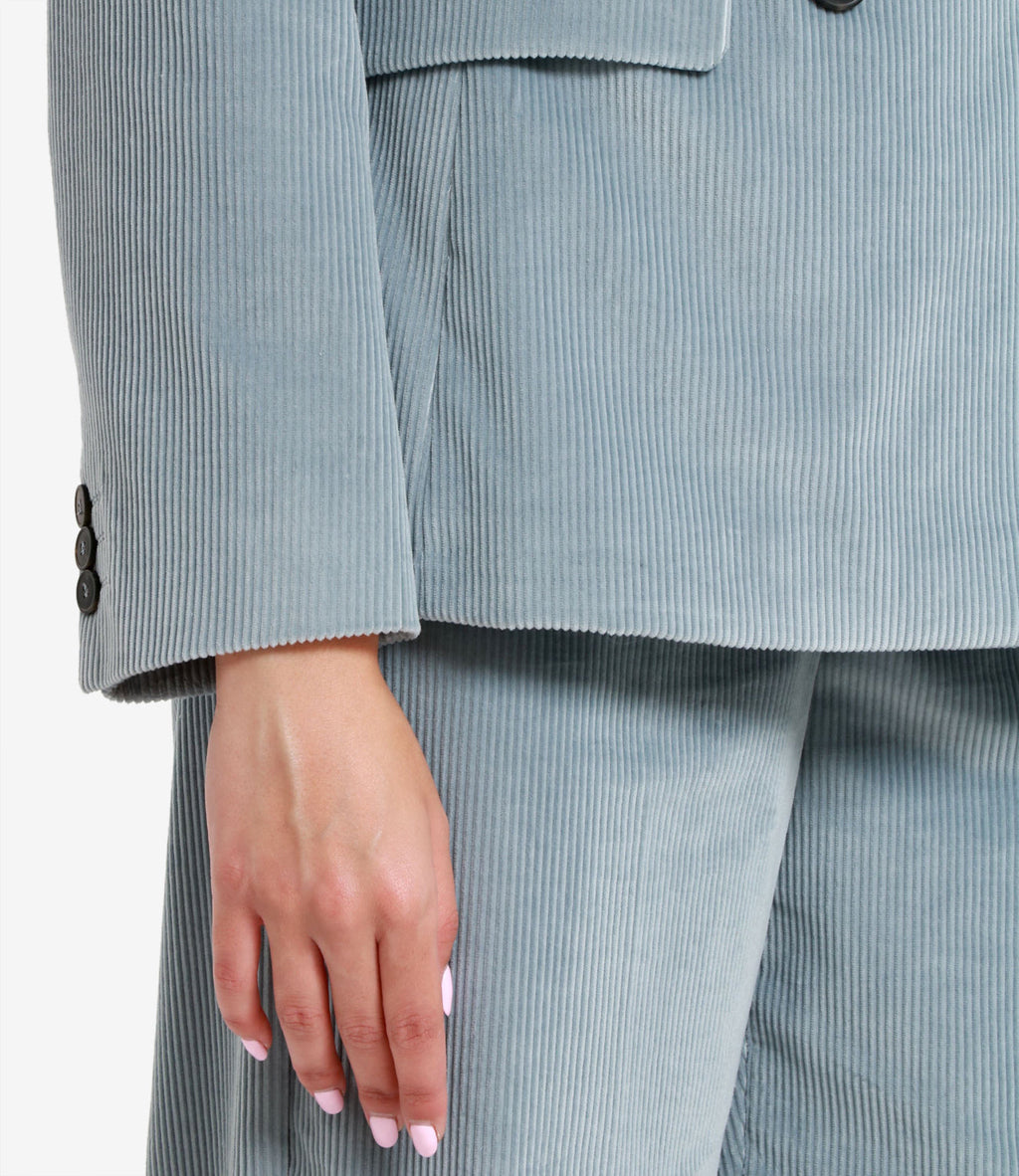 Double Breasted Jacket Corduroy Katanga