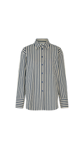 Striped shirt on a white background