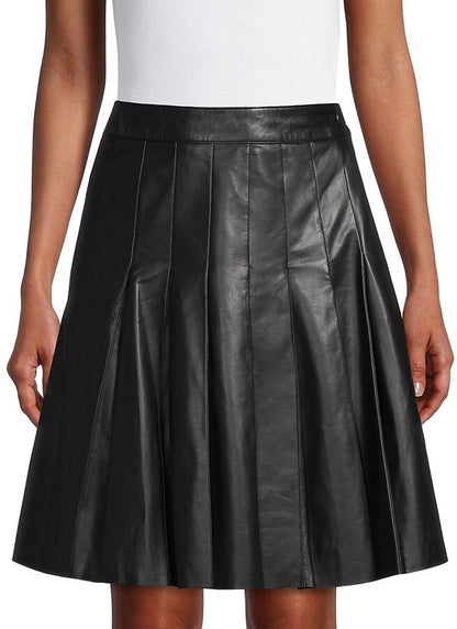 MaxMara Weekend - Atrench Leather Skirt