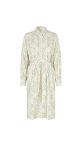 Floral dress on a white background