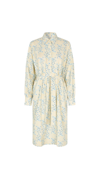 Floral dress on a white background