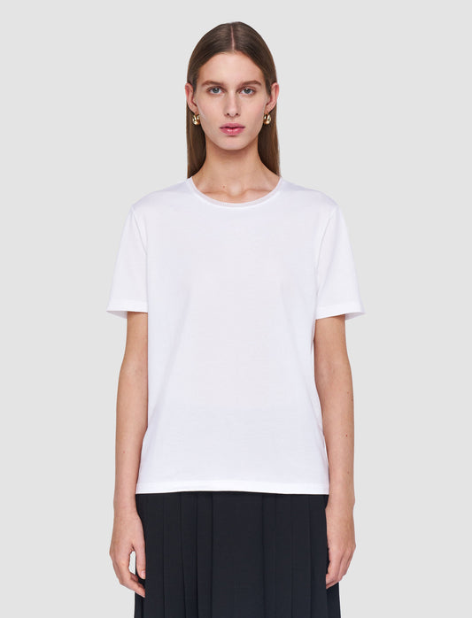 Cotton Silk Jersey T-Shirt