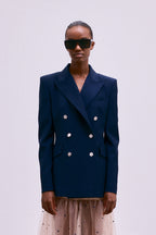 Monza Wool Jacket Blue