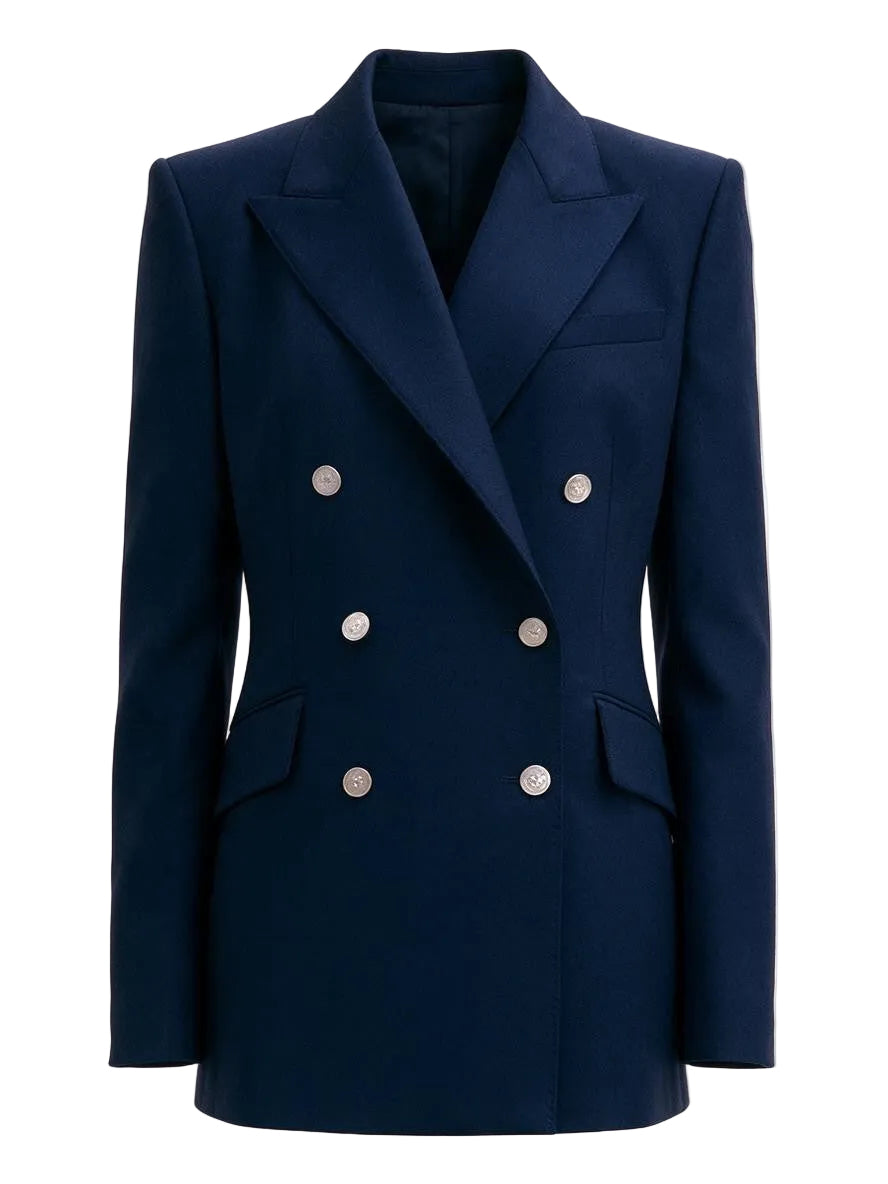 Monza Wool Jacket Blue