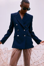 Monza Wool Jacket Blue