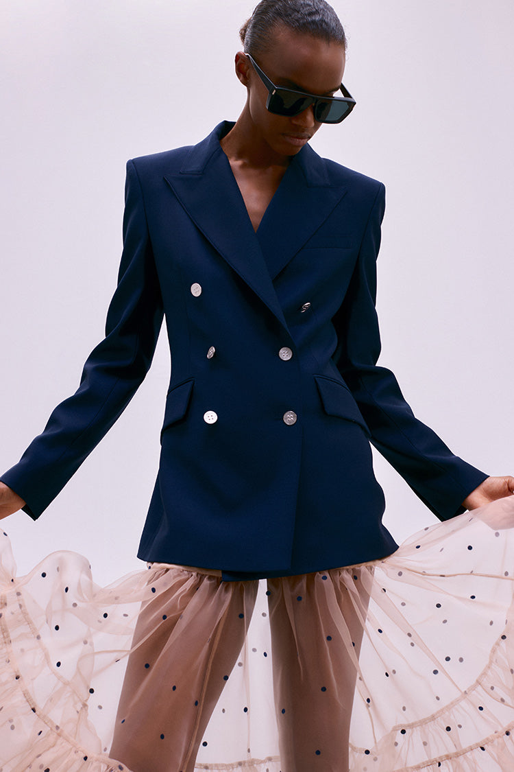 Monza Wool Jacket Blue