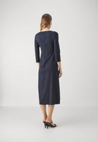 Gessy Dress in Navy