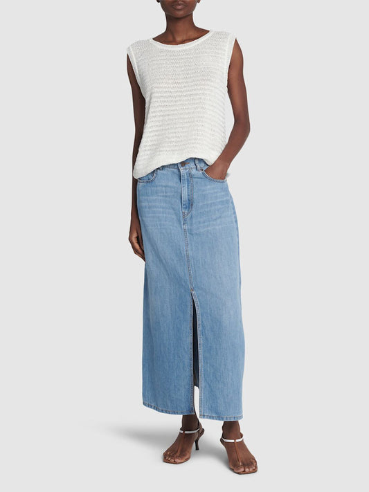 Max Mara Weekend - Gelada Skirt in Denim