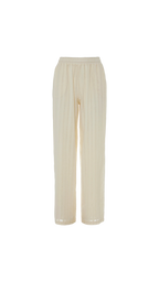 Beige pants on a white background