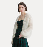 Handmade Mohair-Blend Cardigan