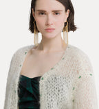 Handmade Mohair-Blend Cardigan