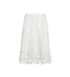 Long Skirt in Poplin