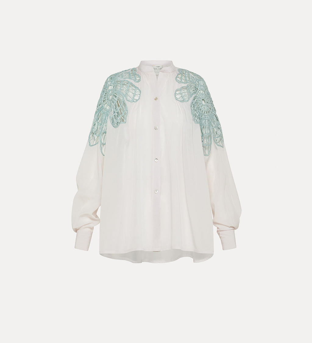 Bohemian Shirt with Inlay