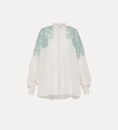 Bohemian Shirt with Inlay