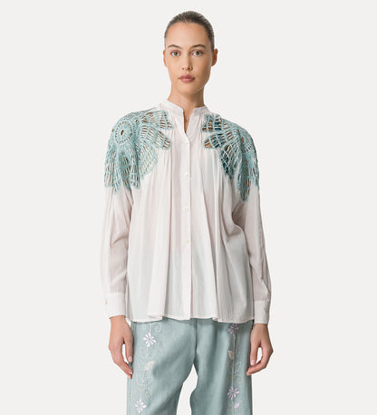 Bohemian Shirt with Inlay