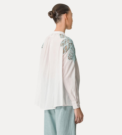 Bohemian Shirt with Inlay