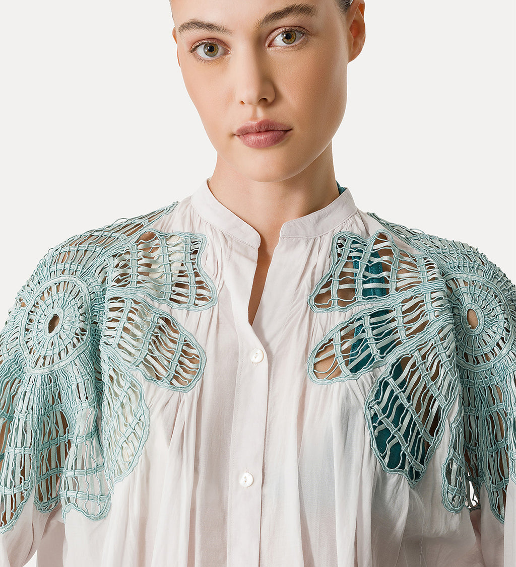 Bohemian Shirt with Inlay