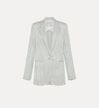 Jacket in Crinkle Cotton