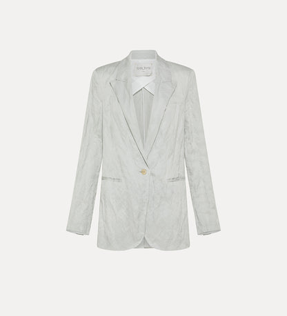 Jacket in Crinkle Cotton