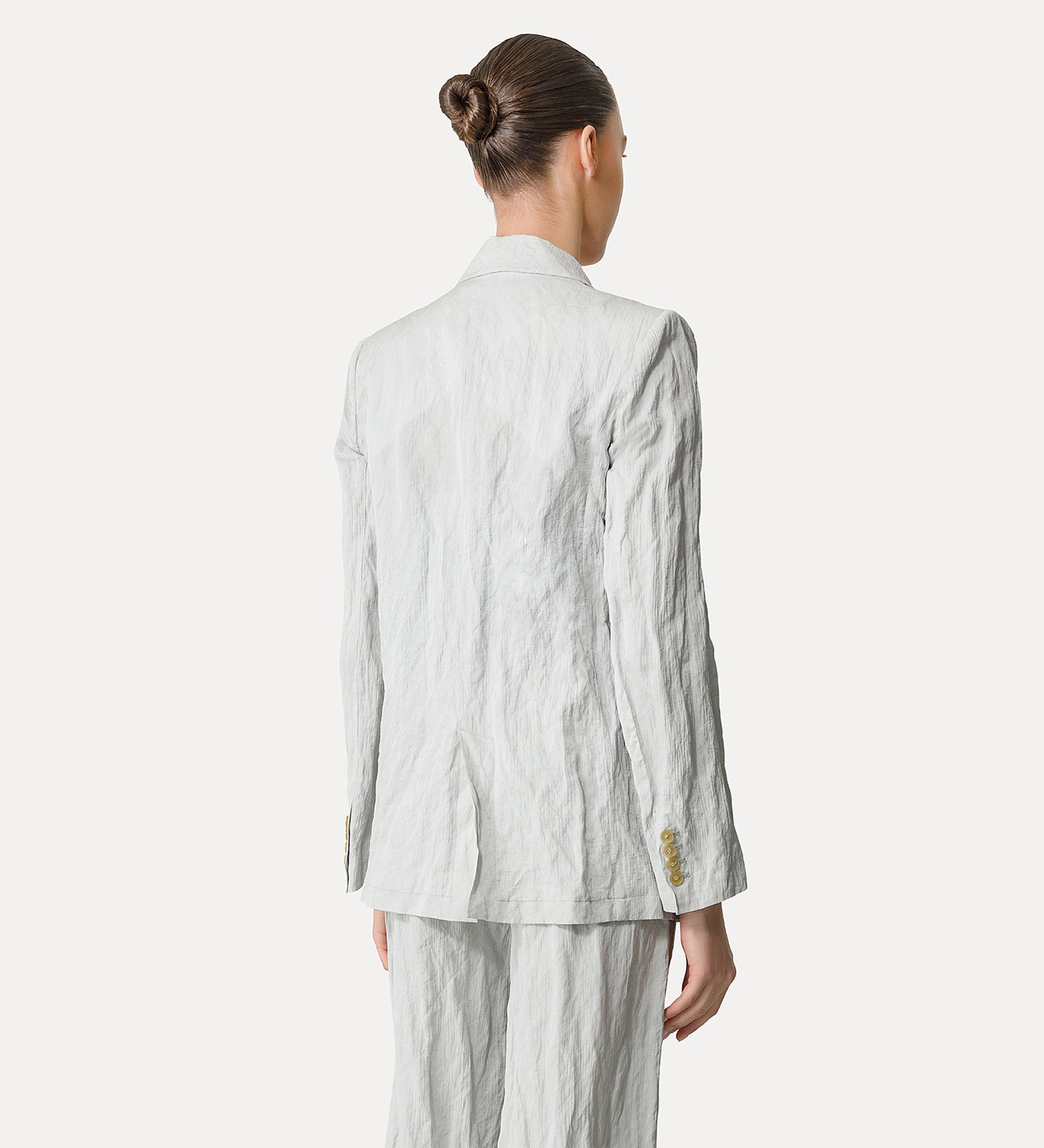 Jacket in Crinkle Cotton