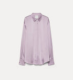 Purple shirt on a white background