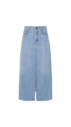 Gelada Skirt in Denim