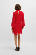 Dolumi High Neck Dress