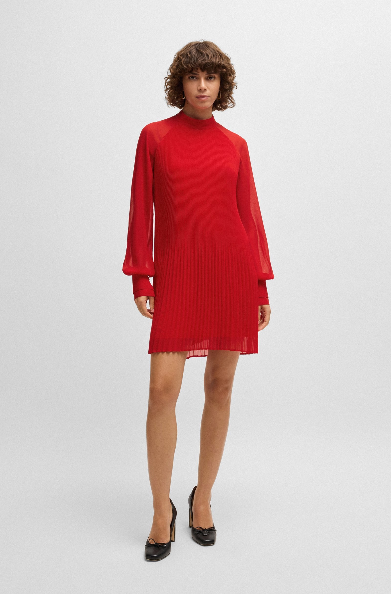 Dolumi High Neck Dress