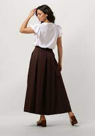 Devotion Twins- Kelly Long Skirt in Brown 3111G