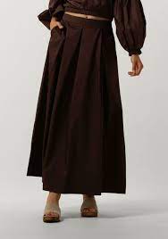 Devotion Twins- Kelly Long Skirt in Brown 3111G