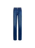 Blue jeans on a white background  l'agence scottie wide leg 