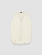 Lucien Pleat Jacquard Blouse