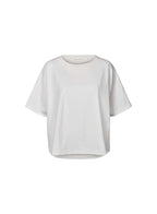 White t-shirt on a white background