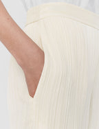 Mawn Pleat Jacquard Trousers