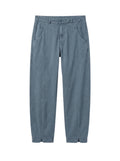 Comfort fit trousers in cotton and tencel stretch