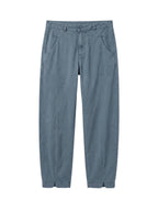 Comfort fit trousers in cotton and tencel stretch