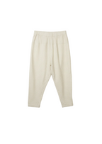 transit par such milk stripped Beige pants on a white background
