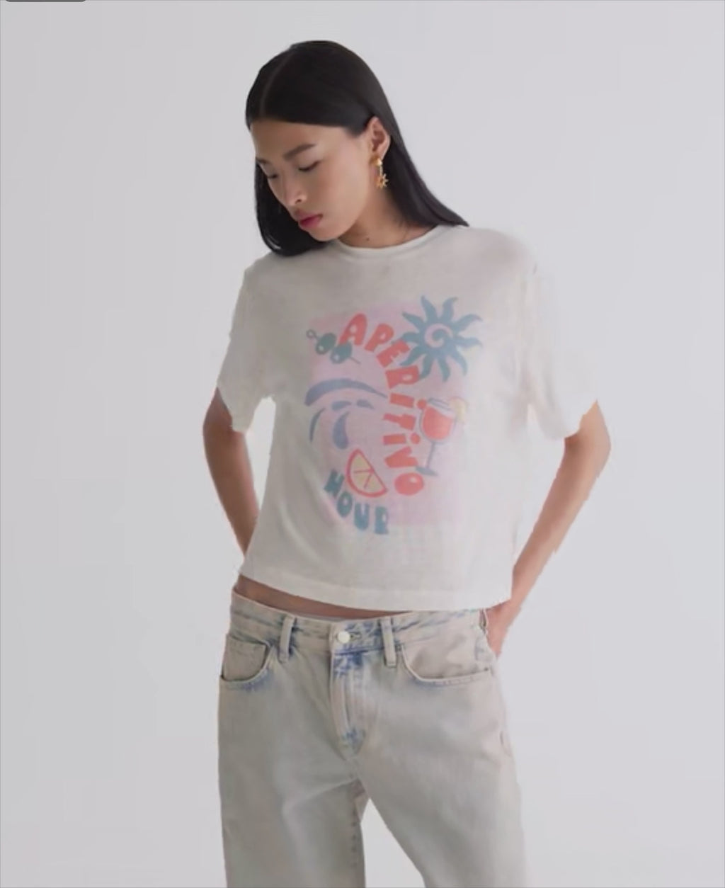 Charlie Aperitivo Crew Tee