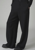 Stretch wool pants