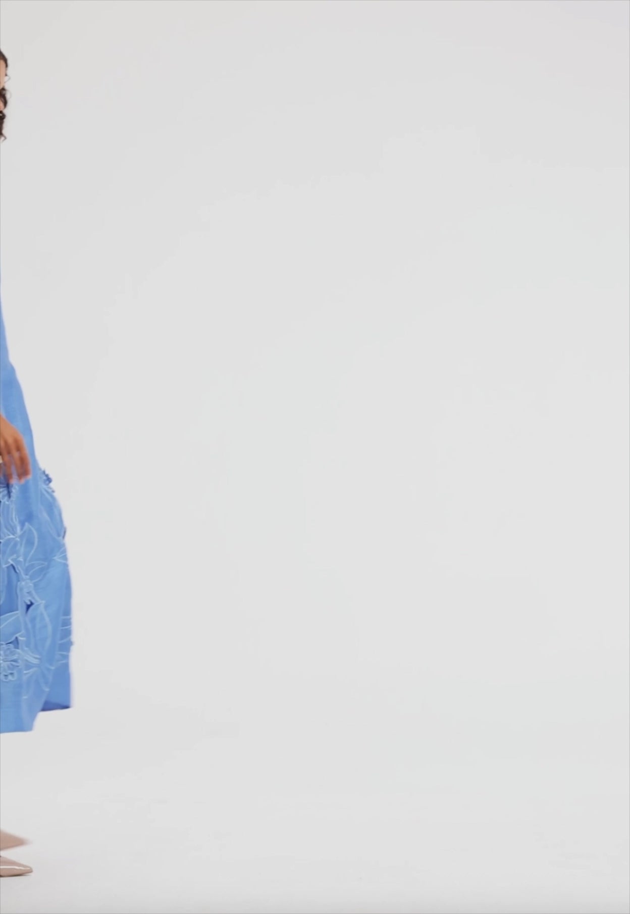 Cleo Applique Midi