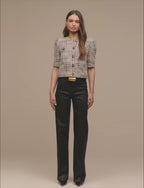 Allegra Cropped Tweed Jacket