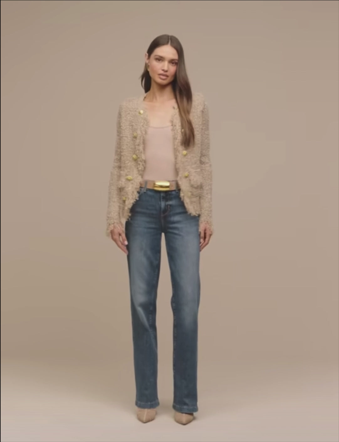 Mireille Fringe Cardigan