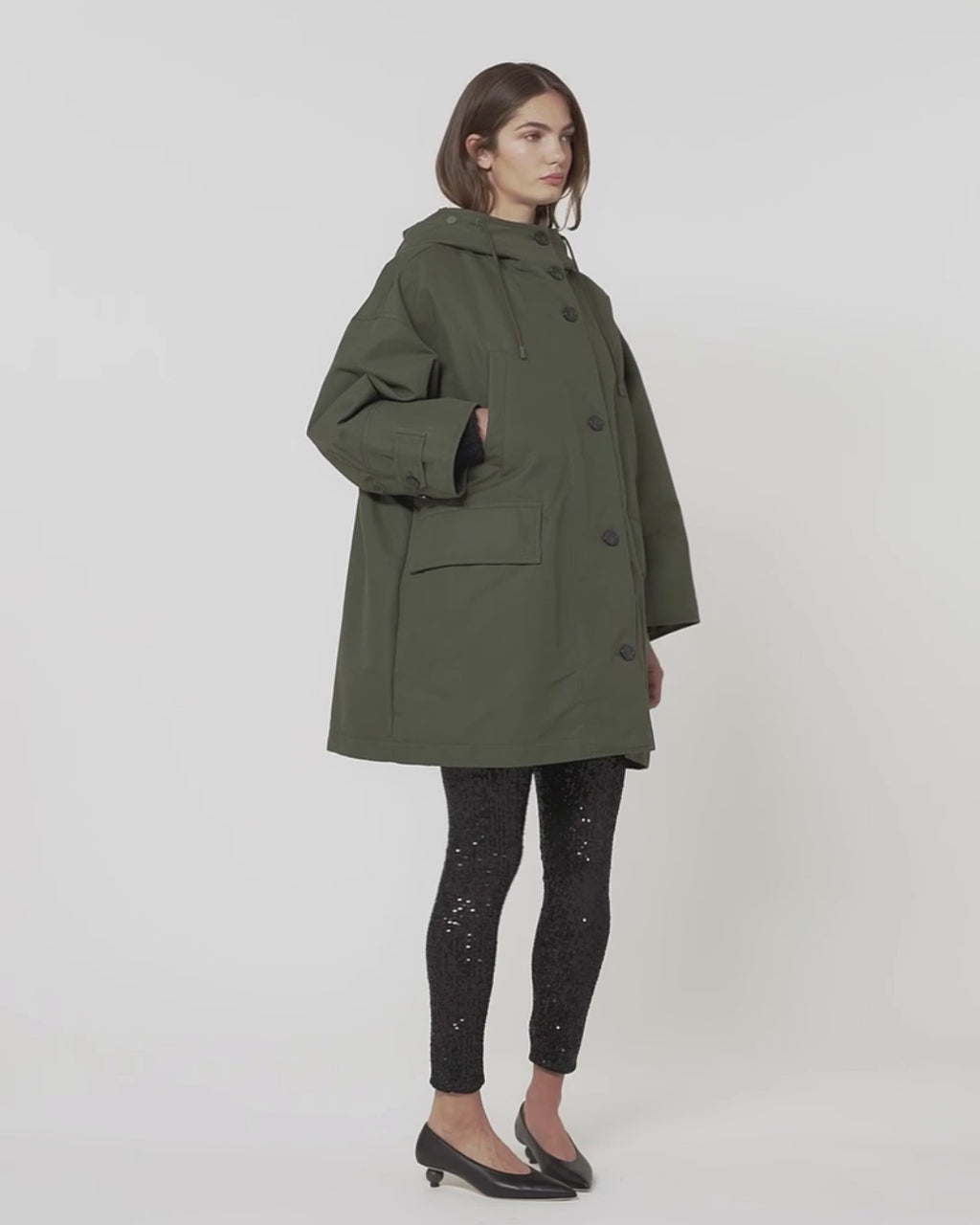 Gatti Water-Repellent Canvas Parka