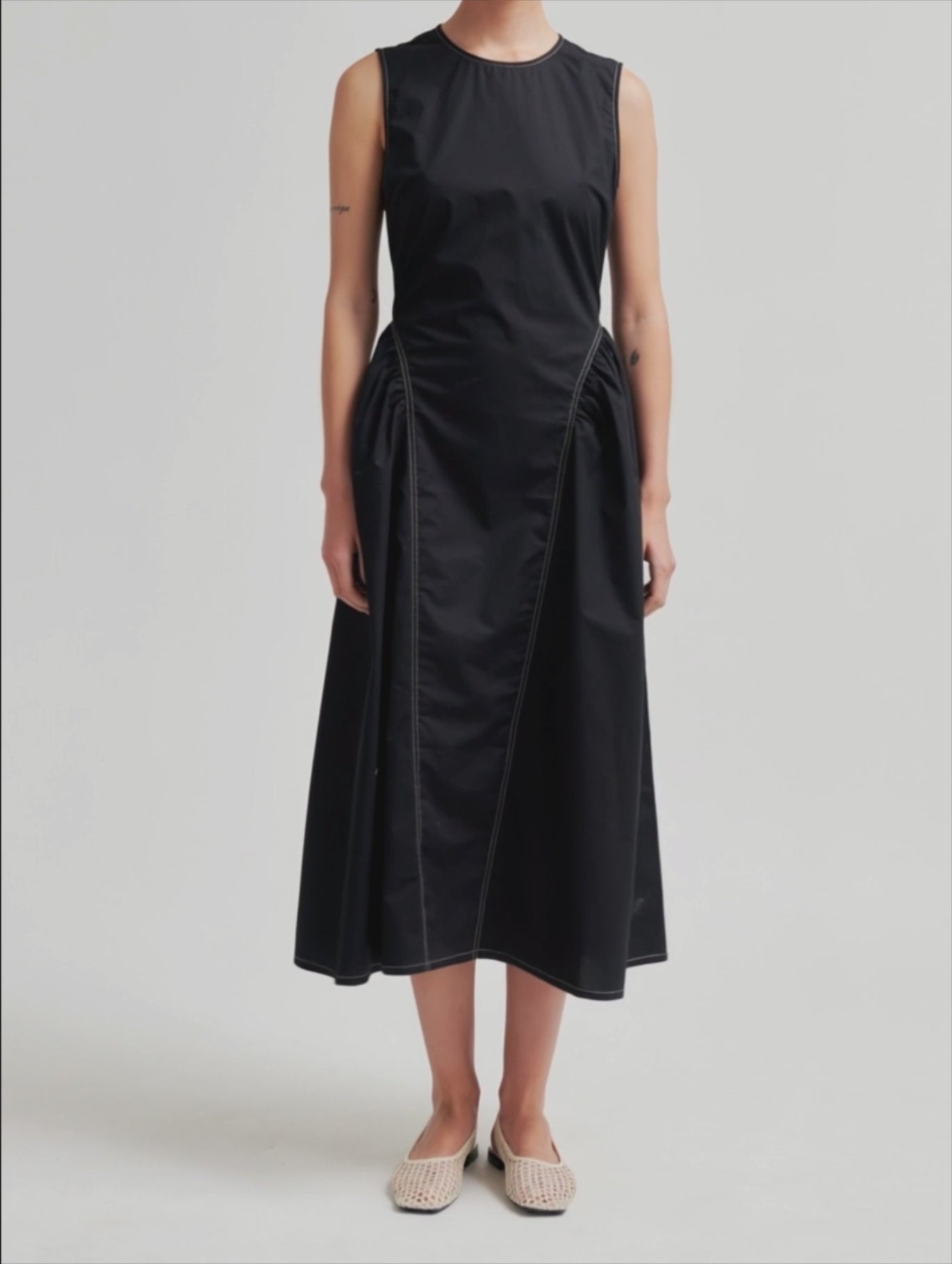 Larkini Sculpted Dress Black