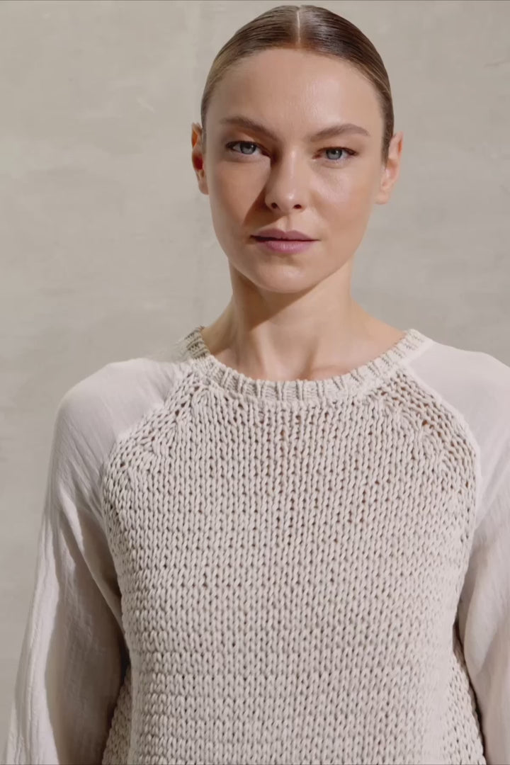 Cotton webbing Knit